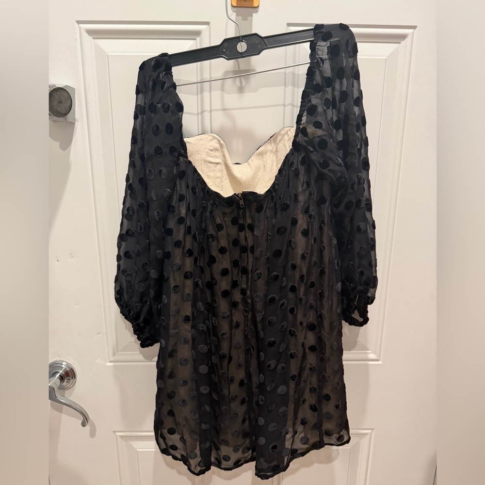 Stone cold fox pola dot dress size 1 - Picture 3 of 4
